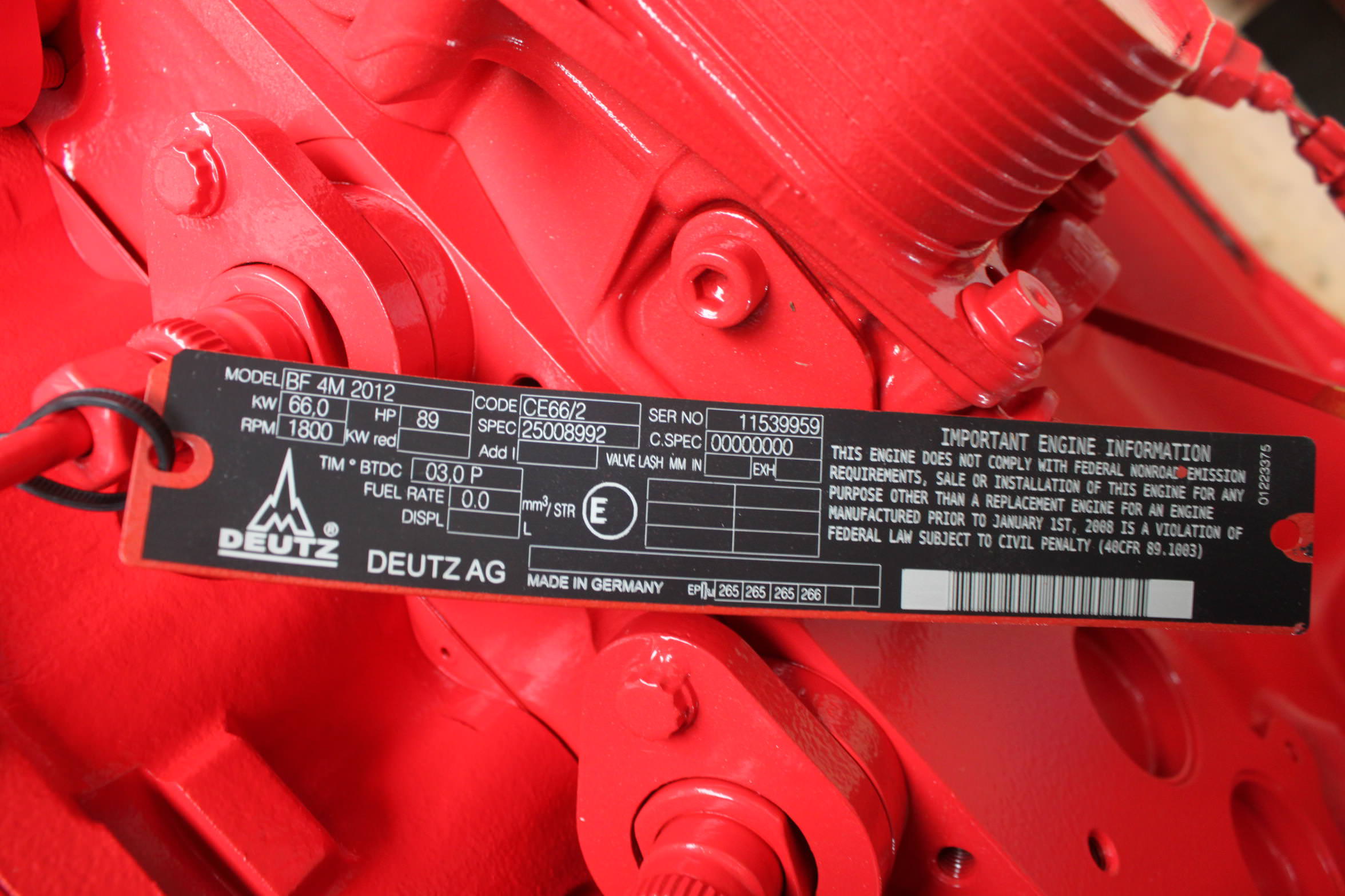 Deutz BF4M2012 - 1