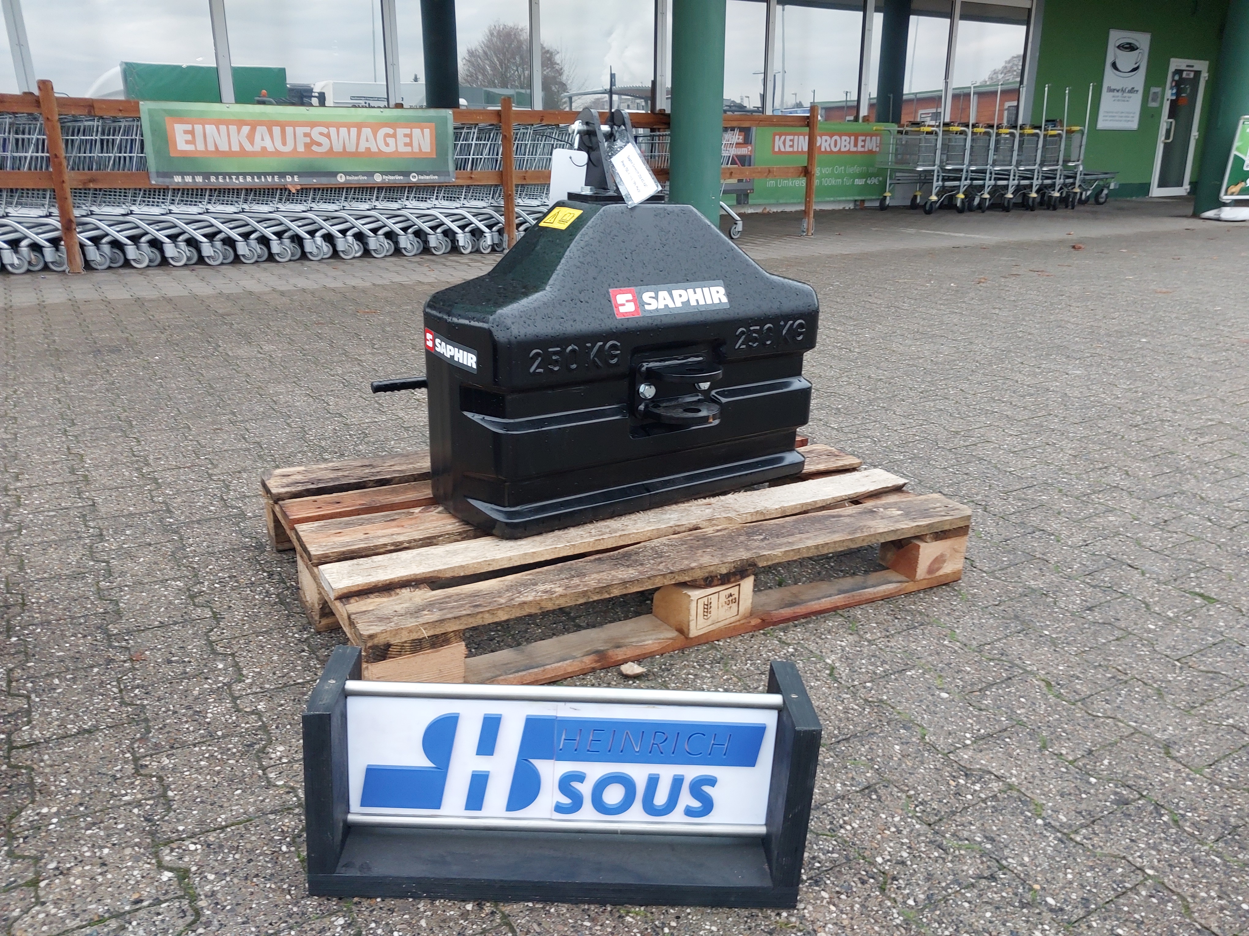 Saphir Gewicht KG250