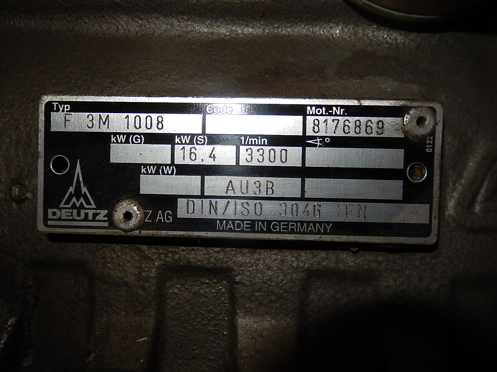 Deutz F3M1008 - 1
