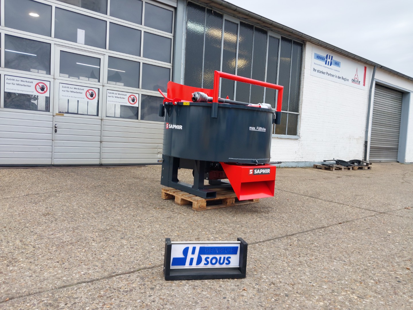 Saphir Betonmischer Mammut 801