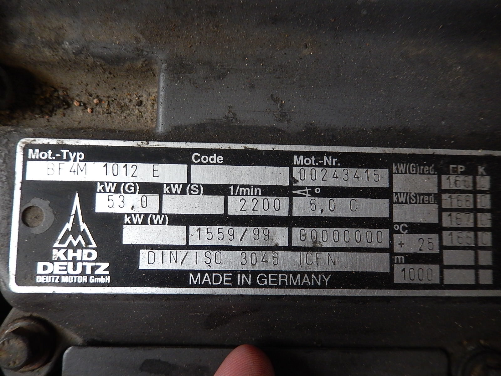 Deutz BF4M1012E - 1