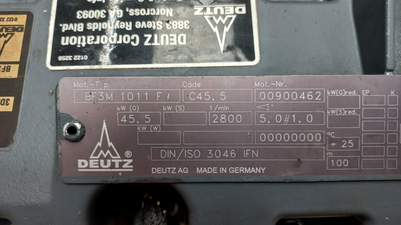 Deutz BF3L1011F - 1